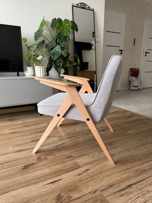 Fotel Bunny Zajączek Chierowski PRL LOFT Retro