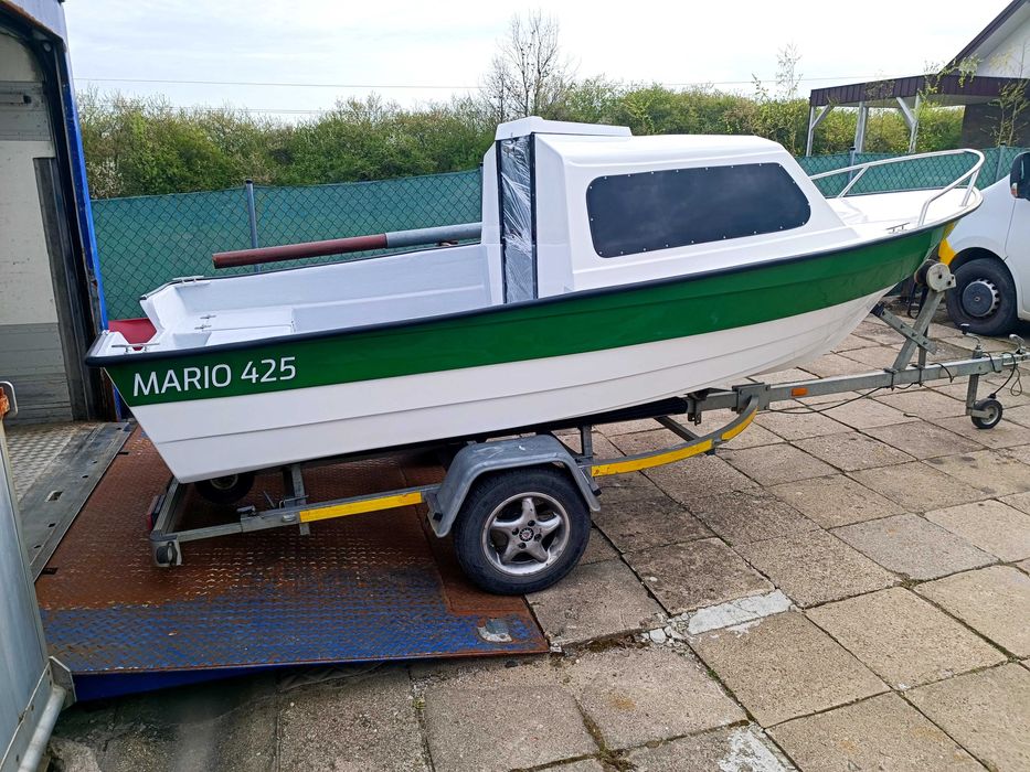 Łódź motorowa Mario 425 kabinowa nowa