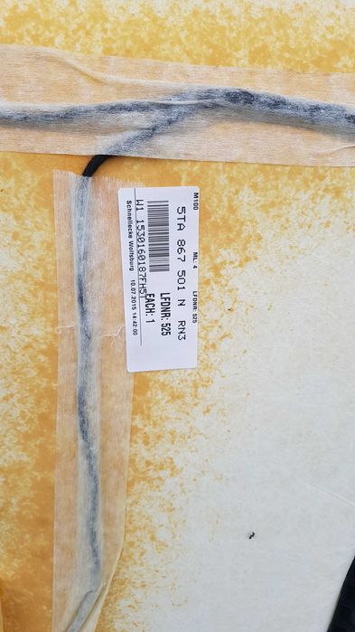 Podsufitka Touran III 2015-