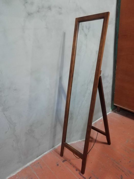 Дзеркало в вітальню шоурум магазин в дубовій рамі Італія