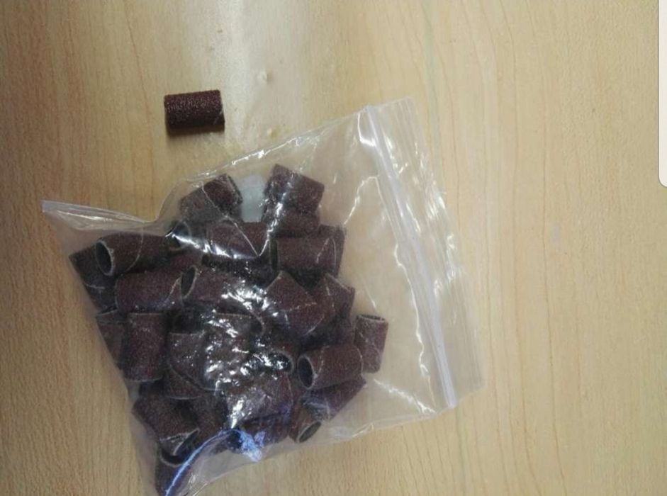 50 rolos de lixa, grão 120 para broca unhas de gel