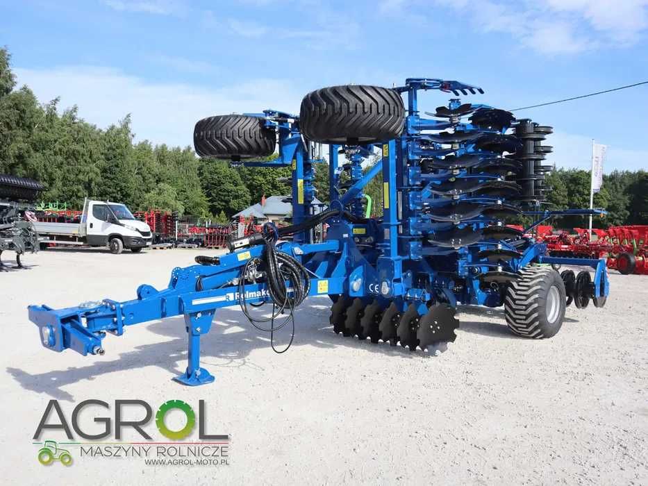 Brona talerzowa ciężka Rolmako U652 4.5m/5/6m tandem uring talerz Ofas