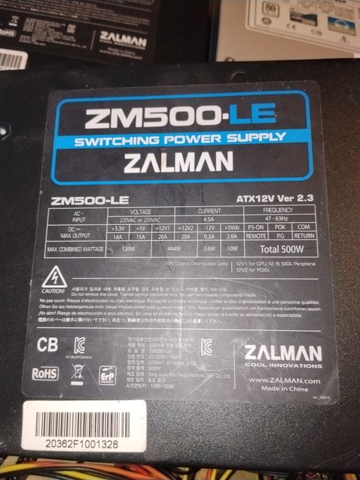 Блоки живлення 500W ідеал!