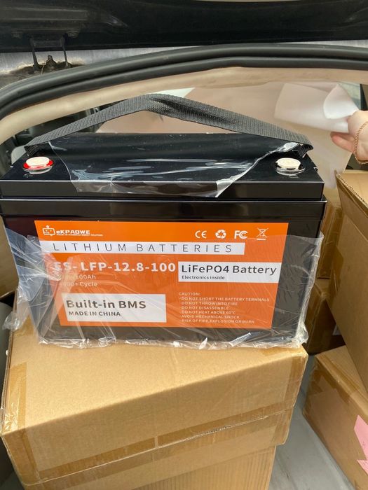 Акумулятор 12v Lifepo4 100Ah