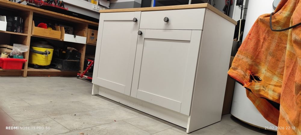 Szafki kuchenne, zlewozmywak Knoxhult Ikea