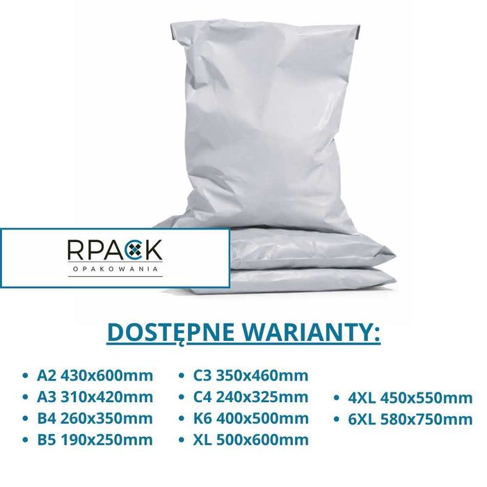 Foliopaki C3 350x460mm 100szt.