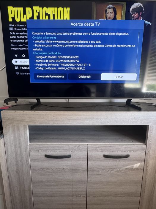 Samsumg Smart TV 4K Qled 50 polegadas