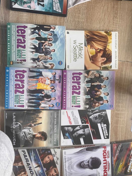 Płyty DVD filmy, seriale 218 szt.