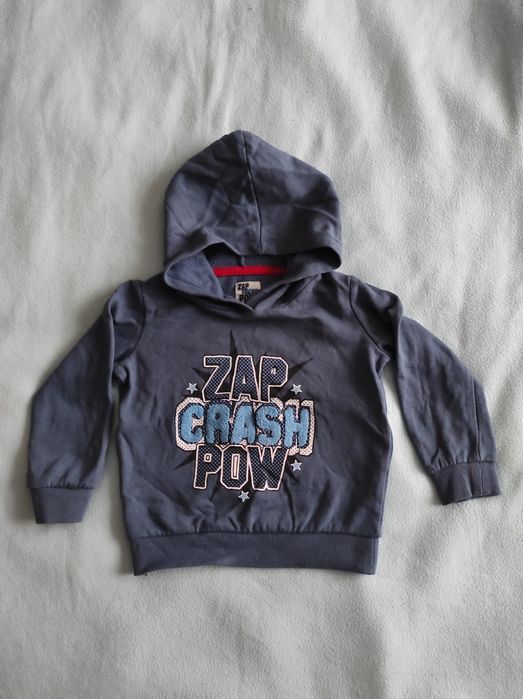 Bluza z kapturem Zap Crash Pow 98/104