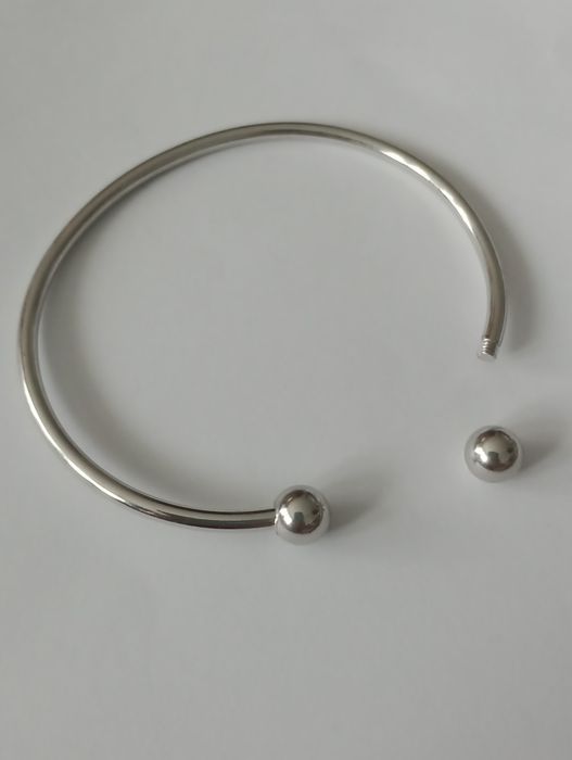 Nowa bransoletka modułowa baza charms open bangle