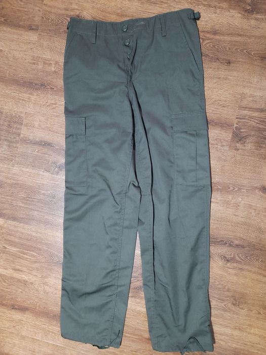 Spodnie harcerskie mundur ZHR ZHP zielone męskie S