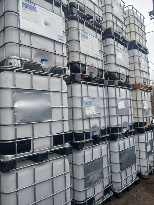 Paletopojemnik 1000 l. Mauser kontener IBC na deszczówke