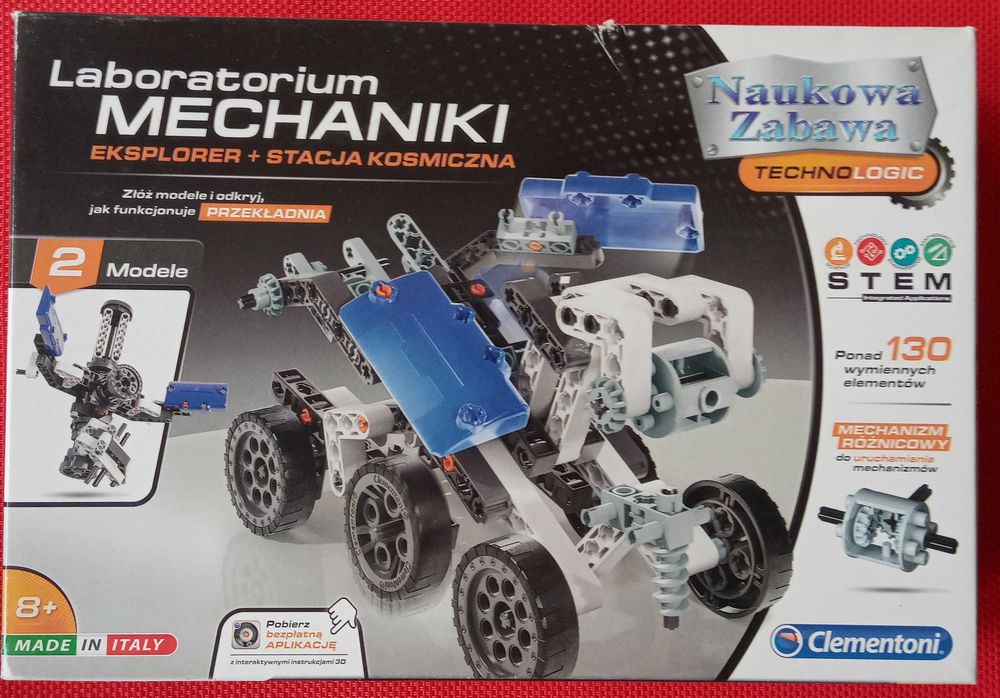 Clementoni Laboratorium Mechaniki Eksplorer + Stacja Kosmiczna