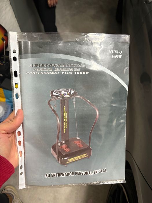 Vibroplate como nova
