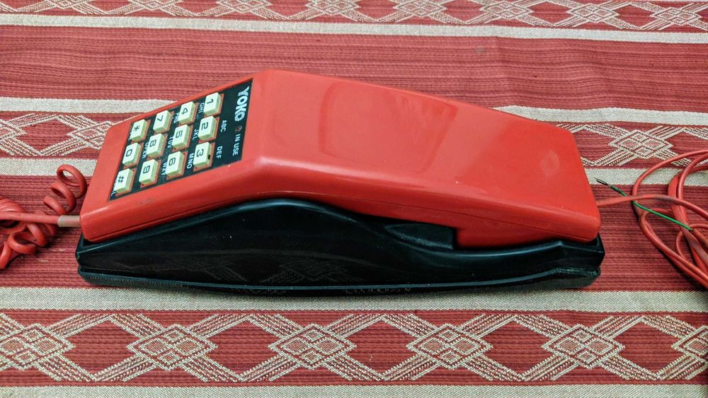 Telefone Yoko Vintage Vermelho | Entrega gratuita*