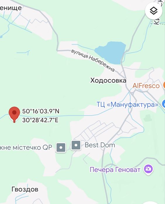 с. Ходосівка, Гвоздів. Продаж ділянки в гарному місці