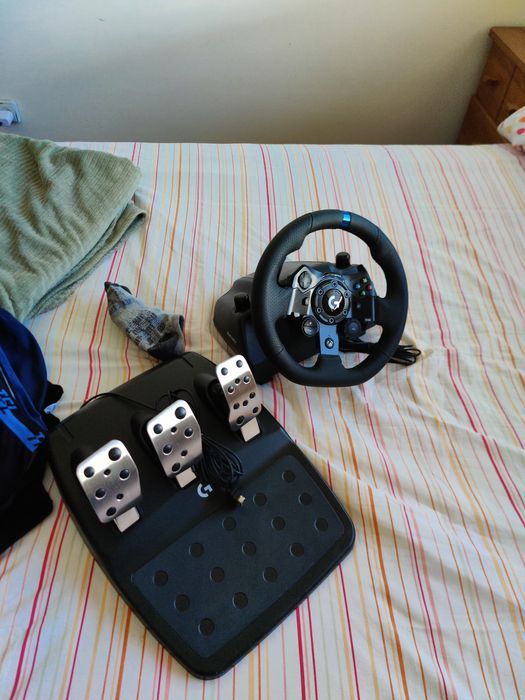 Logitech g923 + câmbio manual
