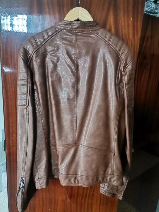 Casaco Cabedal Homem