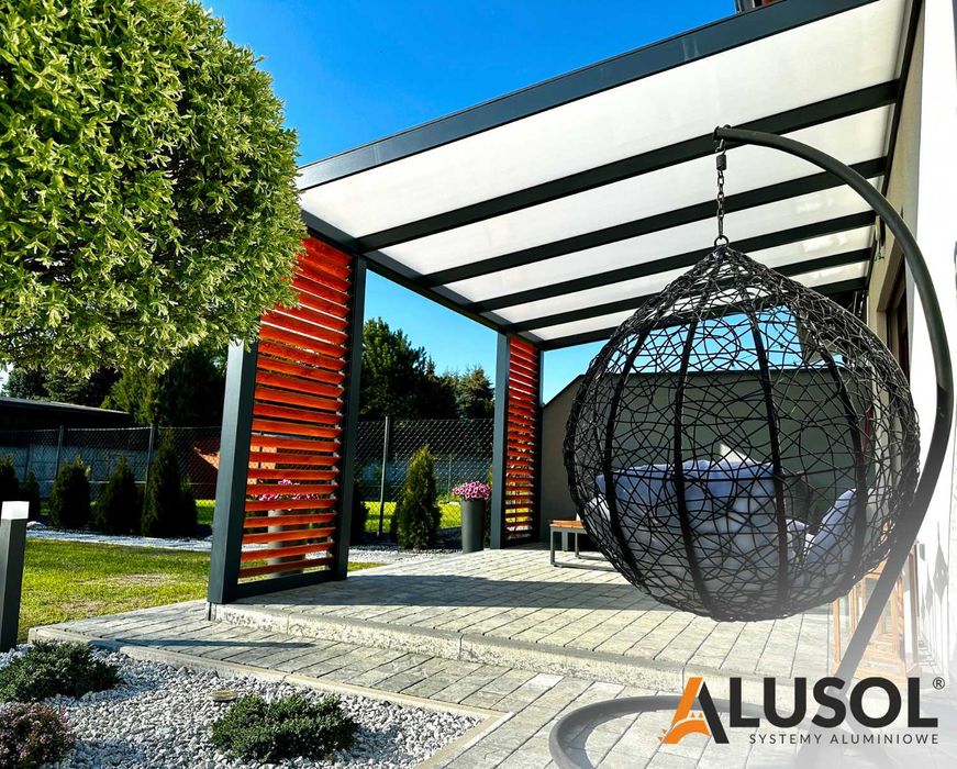 Weranda Zadaszenie Tarasu Aluminium Na Wymiar Wysoka Jakość - HIT