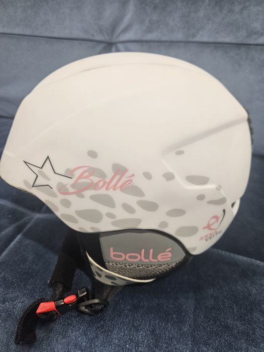 Kask narciarski 51-53cm dziecięcy jak nowy + gogle