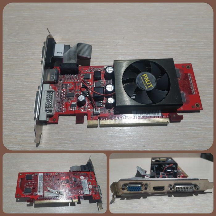 Відеокарти затички 256MB PCIe б/в, гурт та роздріб