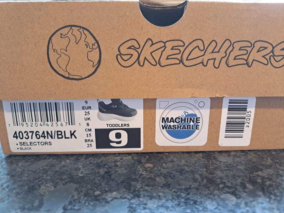 Buty sportowe Adidasy Skechers 25 czarne