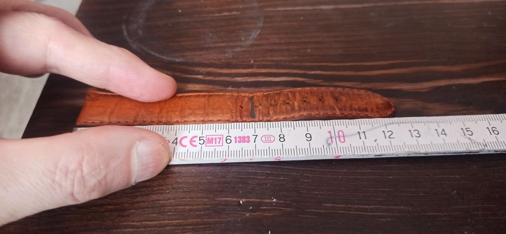 Pasek skórzany LANGE & SOHNE