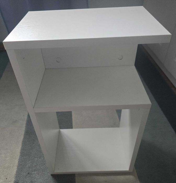 Szafka nocna biała wysokość 50cm