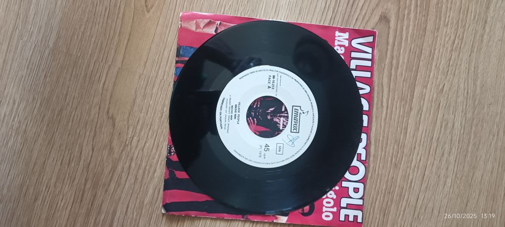 Village People "Macho Man/Just a Gigolo Single