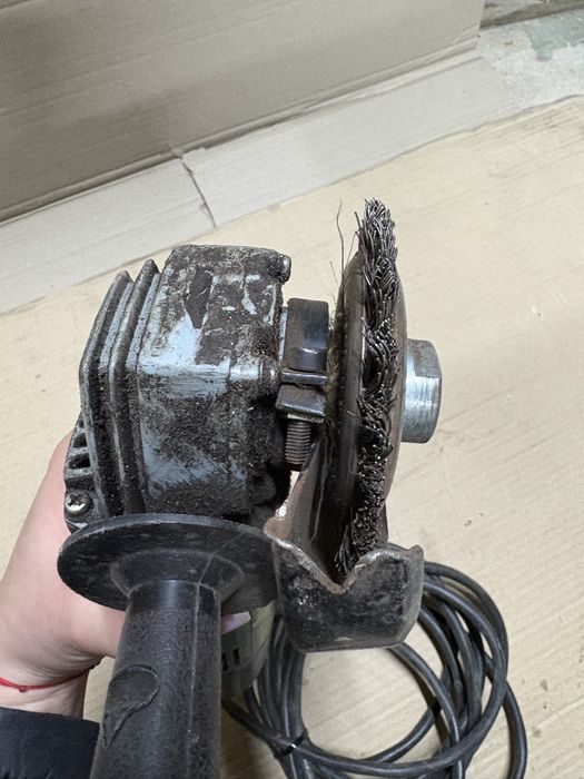 Szlifierka przecinarka kątowa kątówka do stali metalu fleks gumówka