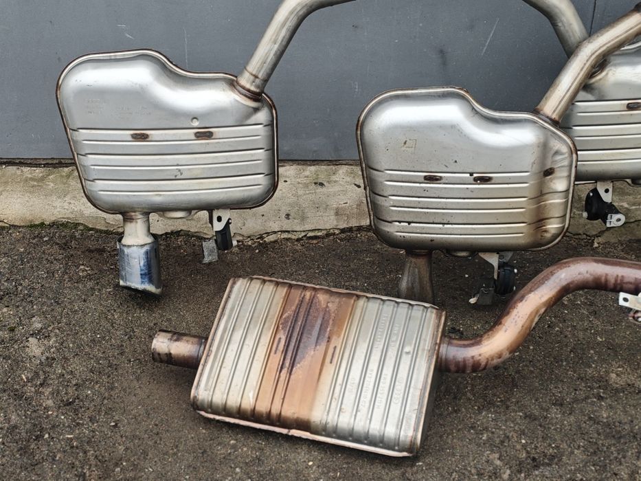 Выхлопная труба, глушитель, задняя часть Audi A4 B9, Q5 80A, Arteon