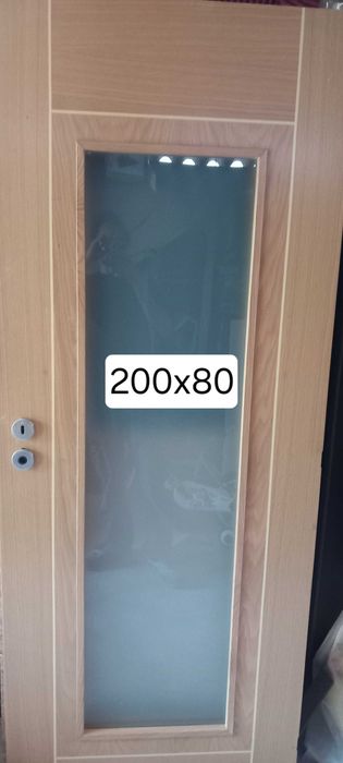 Porta interior com vidro