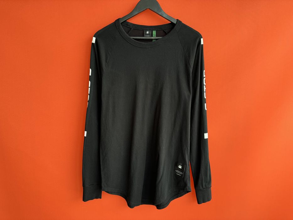 G-STAR RAW Оригінал чоловіча кофта футболка з довгим рукавом лонгслів розмір M