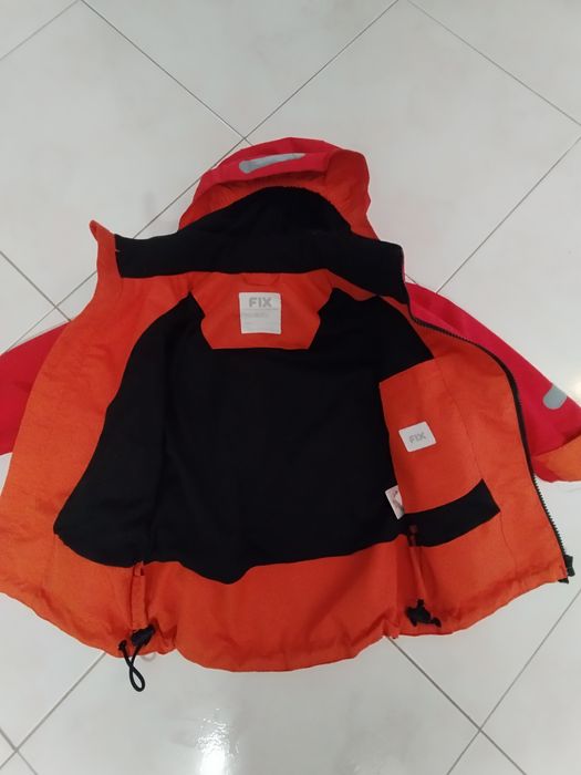 Casaco laranja  menino, marca FIX