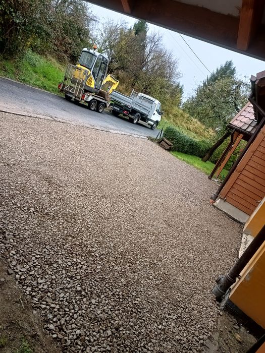 Usługi MiniKoparką, Koparko-Ładowarką, Wywrotką 3,5t