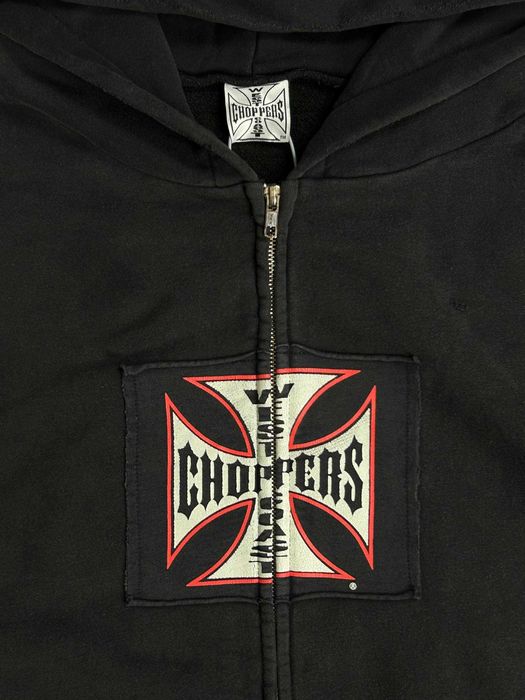 Худі West Coast Choppers hoodie zip up archive зипка кофта худи зіпка