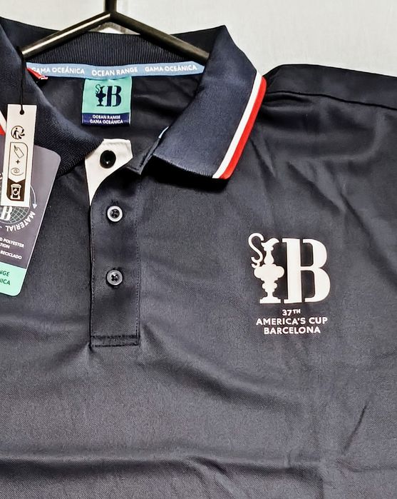 Camisa Polo 37ª America’s Cup Barcelona – Gama Oceânica