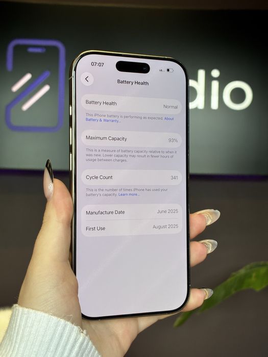 iPhone 16 Pro 128GB Naturalny Tytan - bateria 93% - gwarancja 12 mies. - rozliczenie starego iPhone’a