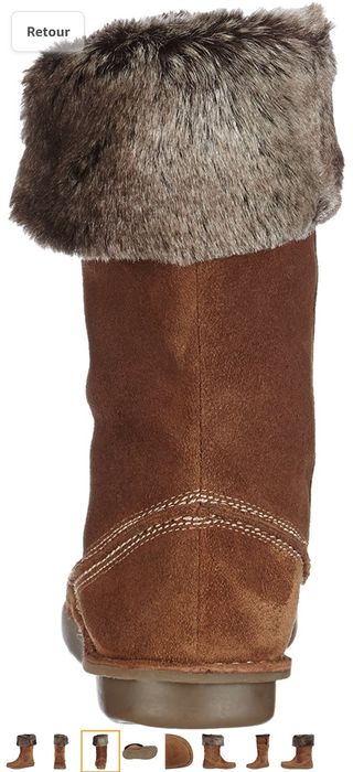 Clarcs nettle ice сапог зимний замша женский