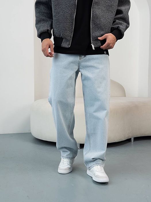 Джинси чоловічі, джинсы мужские свободные широкие relaxed jeans M