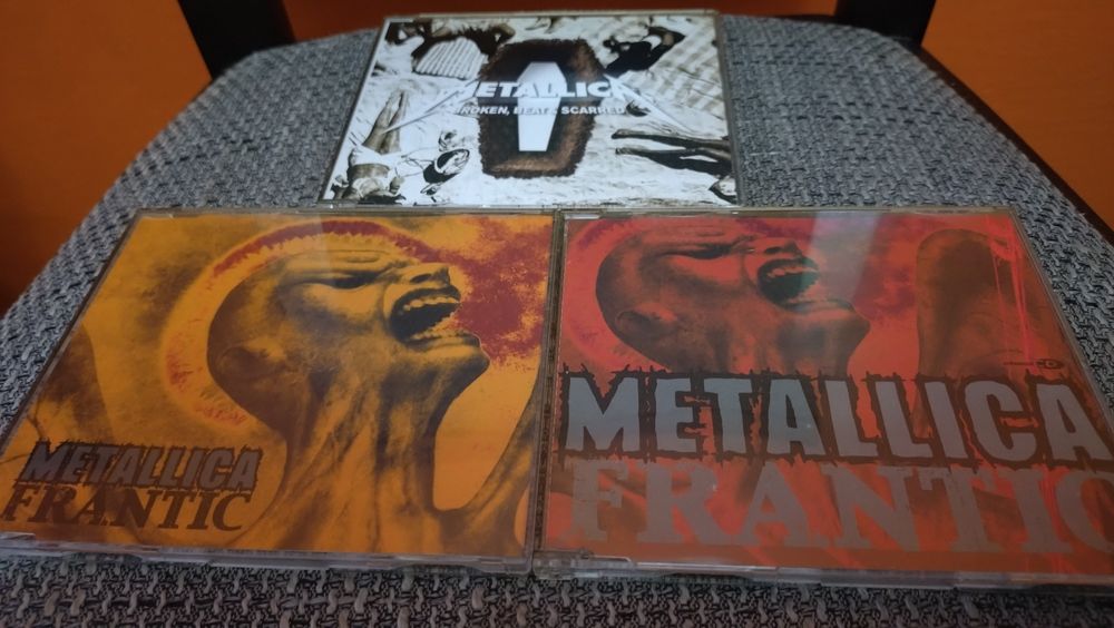 Metallica trzy single cd