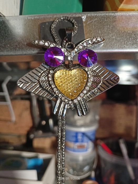 Łańcuszek zawieszka Motyl Ćma