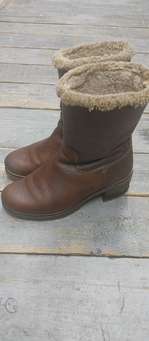 Kozaki zimowe Panama Jack Piola 41 Skóra brązowe