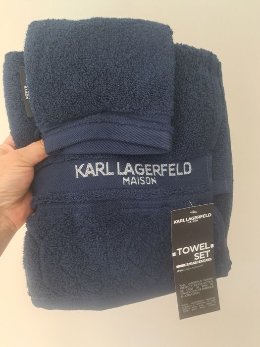 Recznik Karl Lagerfeld..z myjka..50x100 Nowe z metka