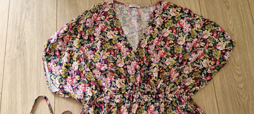 L/40 Orsay - sukienka mini w kwiatki