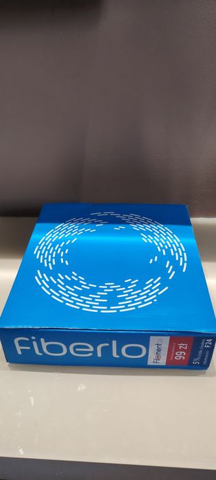 Czarny filament fiberlogy do drukarki 3D, nowy