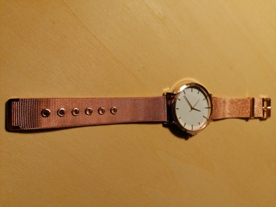 Relógio Senhora Rose Gold Novo