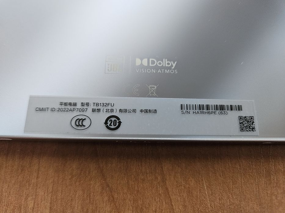 Планшет Lenovo Tab P11 Pro (2nd Gen) TB132FU 6/128