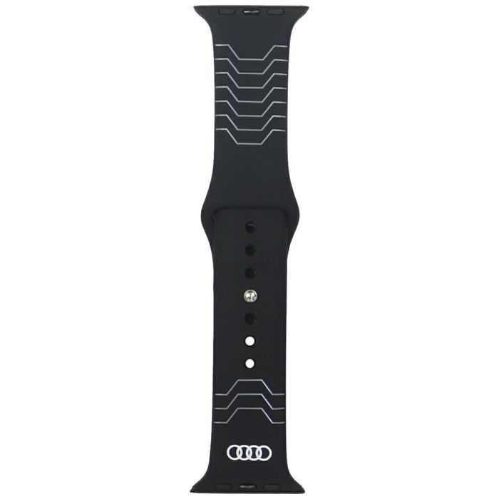 Pasek Audi Geometric Pattern Silicone    Watch Strap do Apple Watch