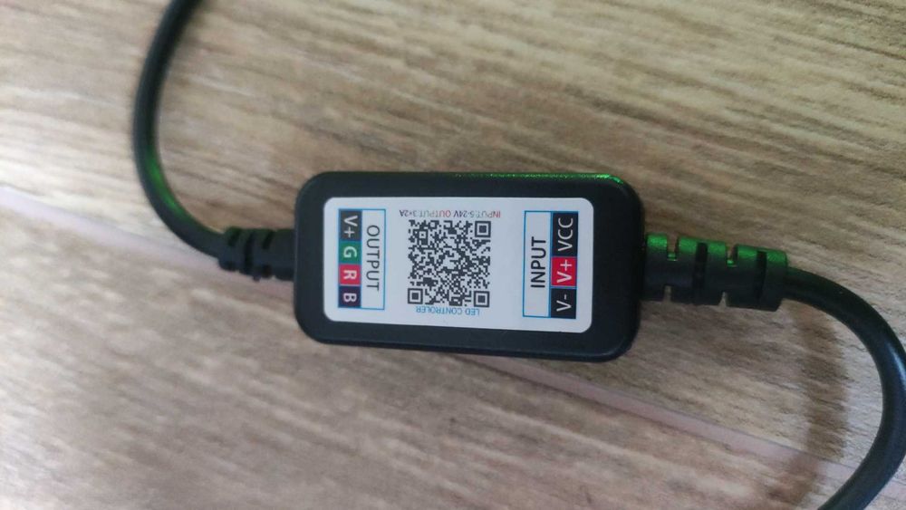 Taśma W rytm muzyki, LED USB Bluetooth do RGB Led 5V - 24V Aplikacja